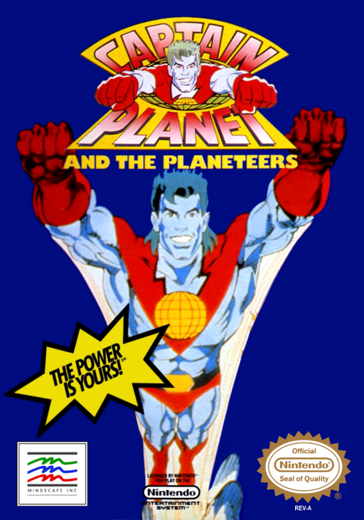 Captain Planet and the Planeteers (USA) box art